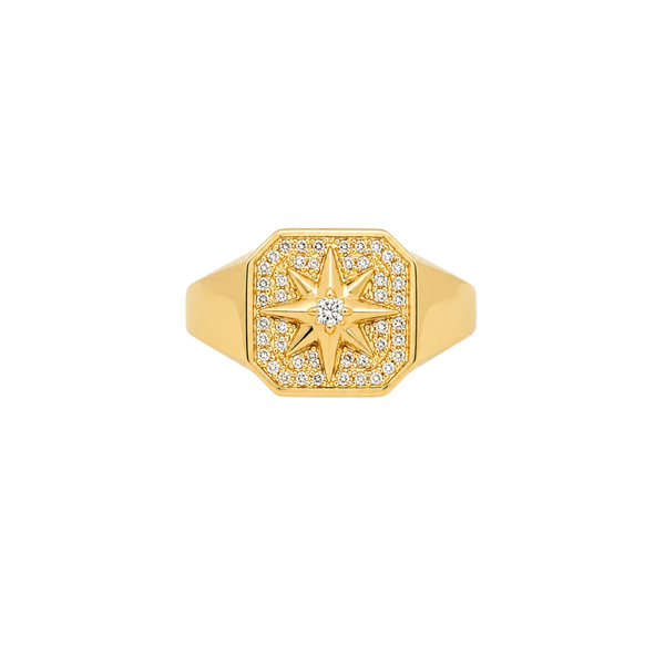 Cigar Star Burst Ring