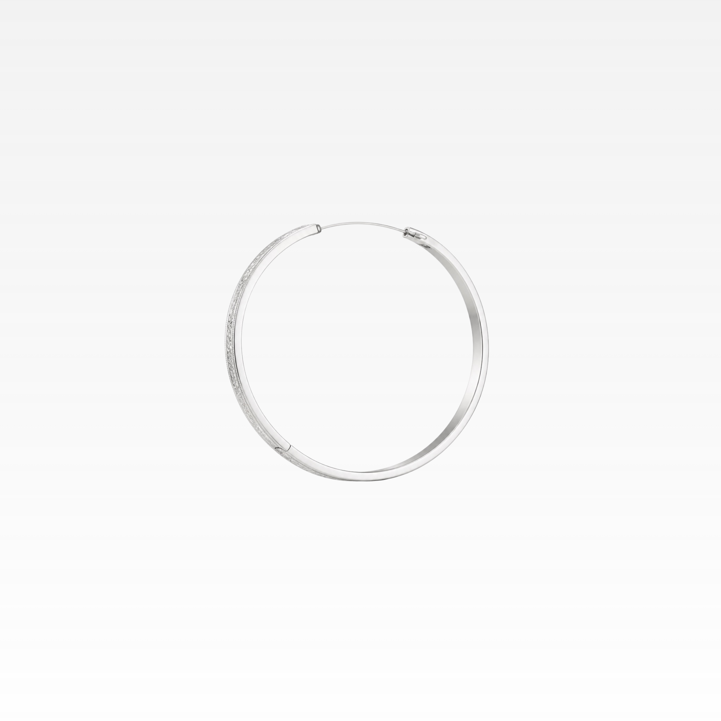 Sterling Silver Filagree Bangle