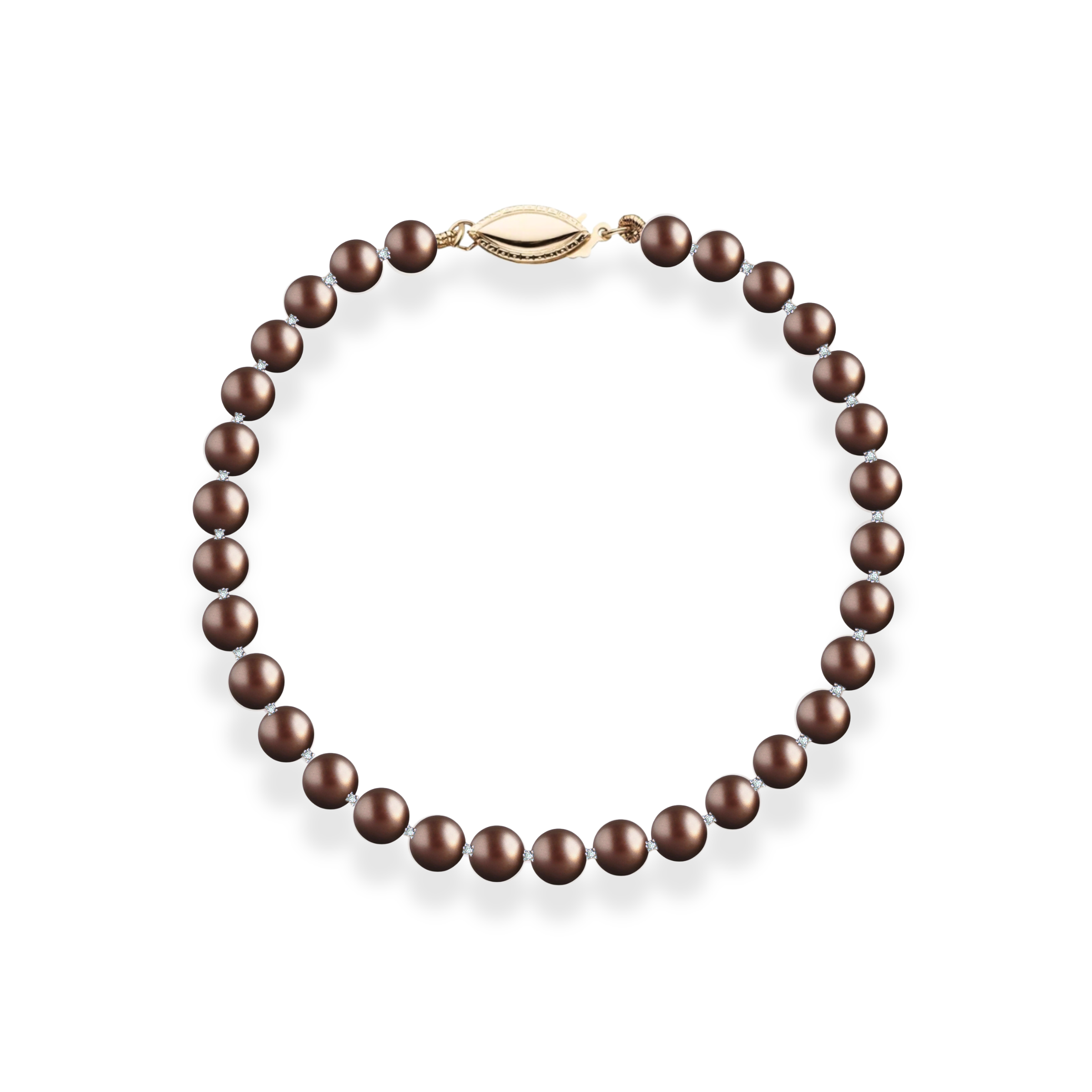Chocolate Pearl Bracelet