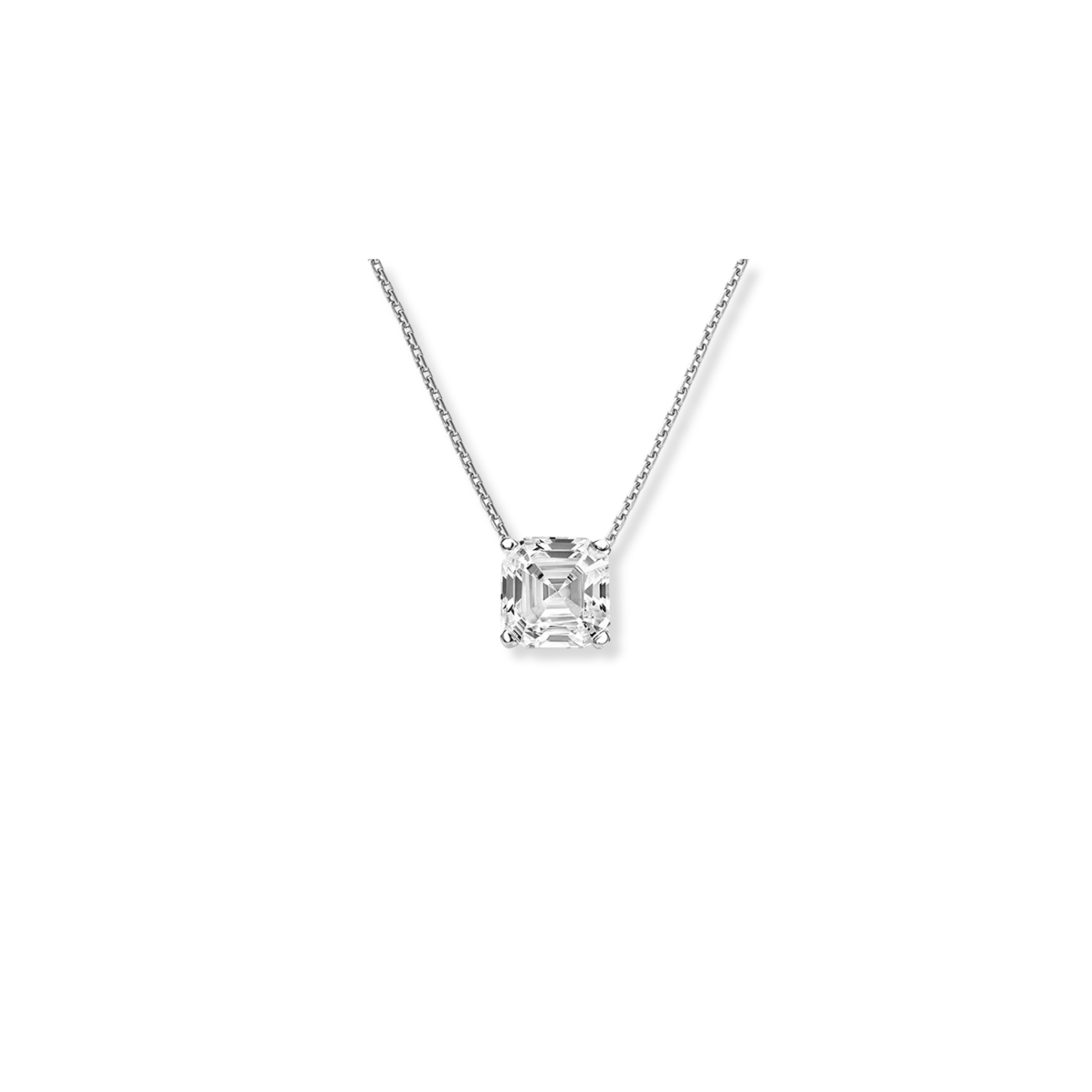 Asher Solitaire Diamond Pendant