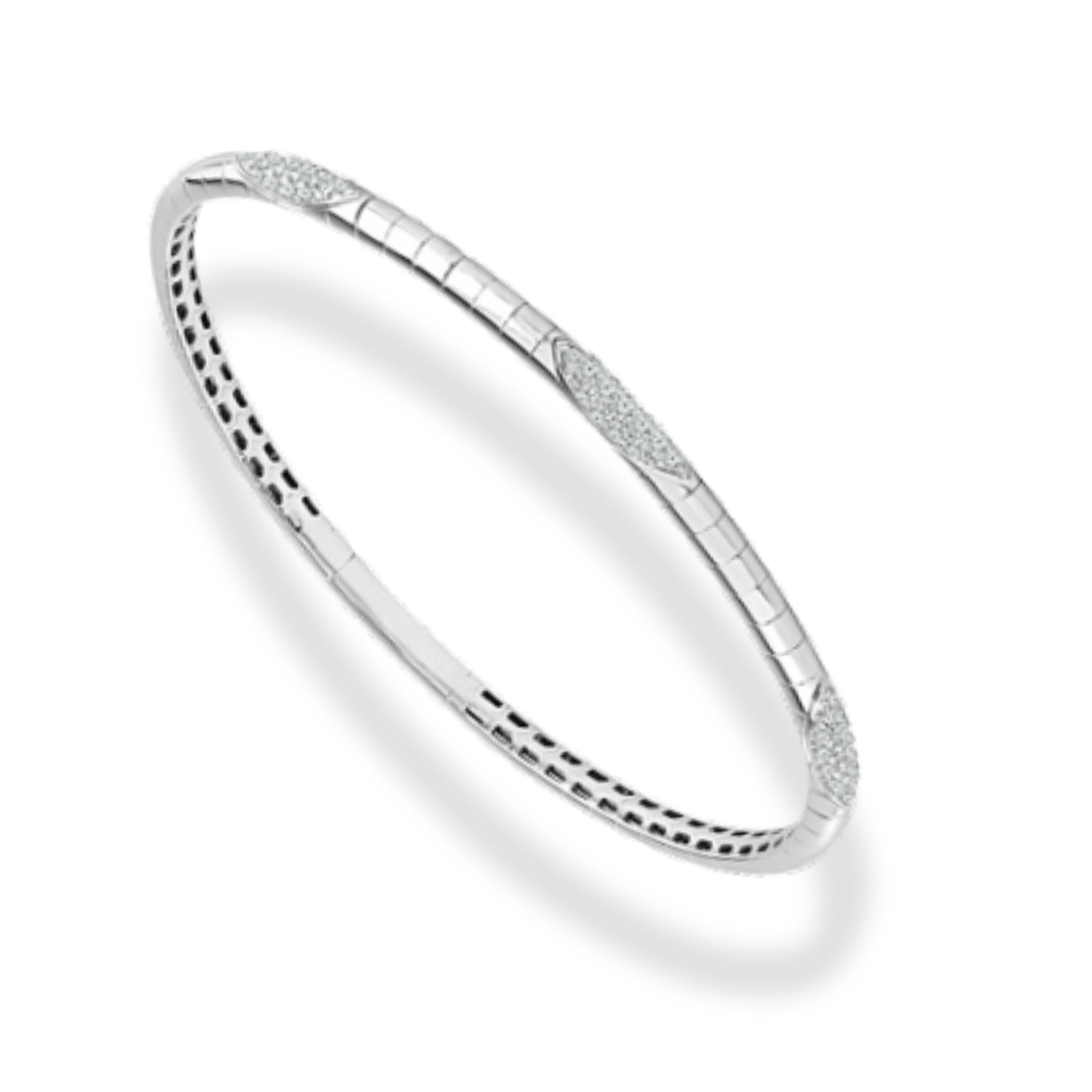 Flexible Diamond Bracelet