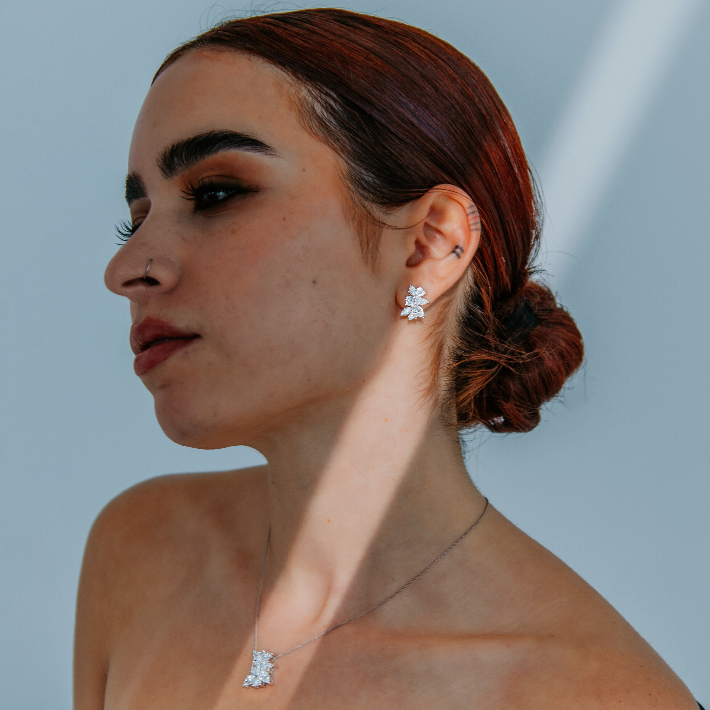 Multi-Shaped Diamond Necklace