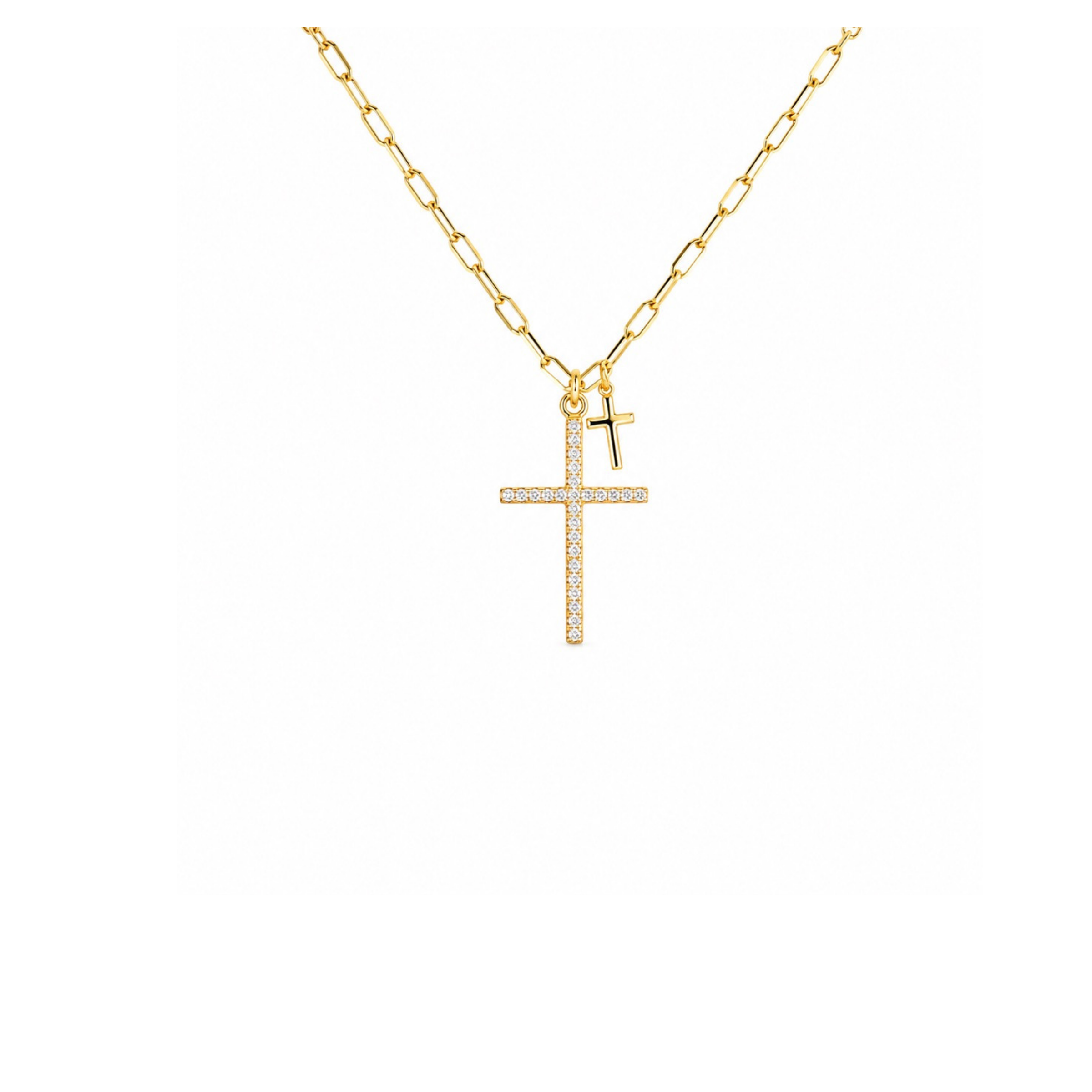 Double Cross Pendant