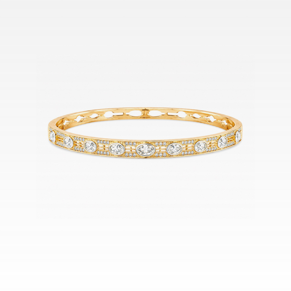 Diamond Bangle With Diamonds