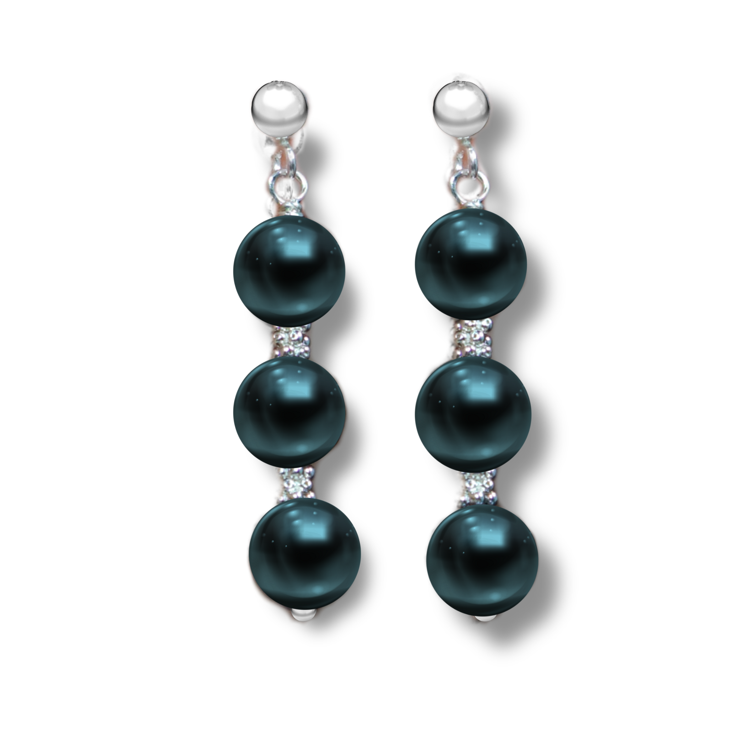 Black Pearl Earrings