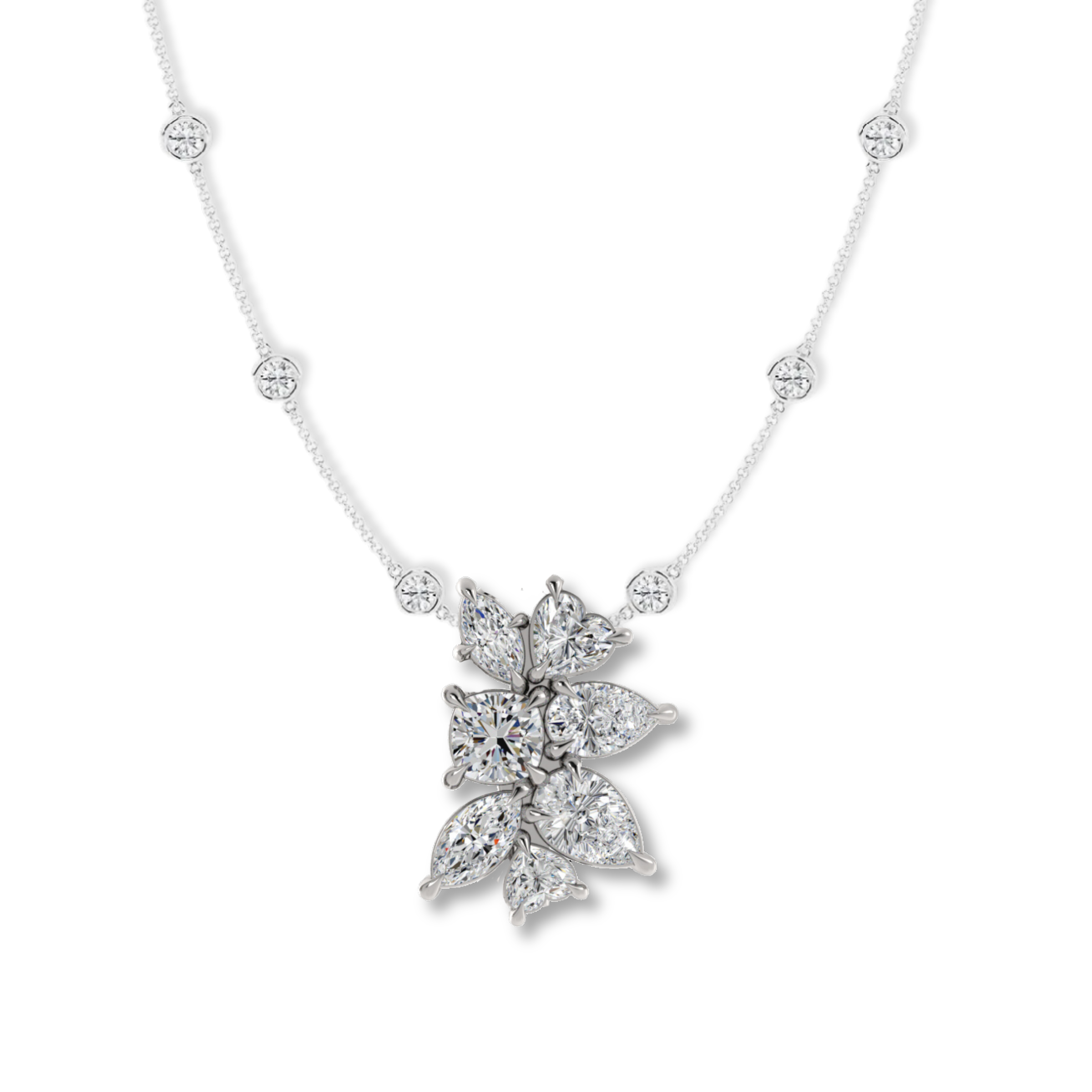 Multi-Shaped Necklace