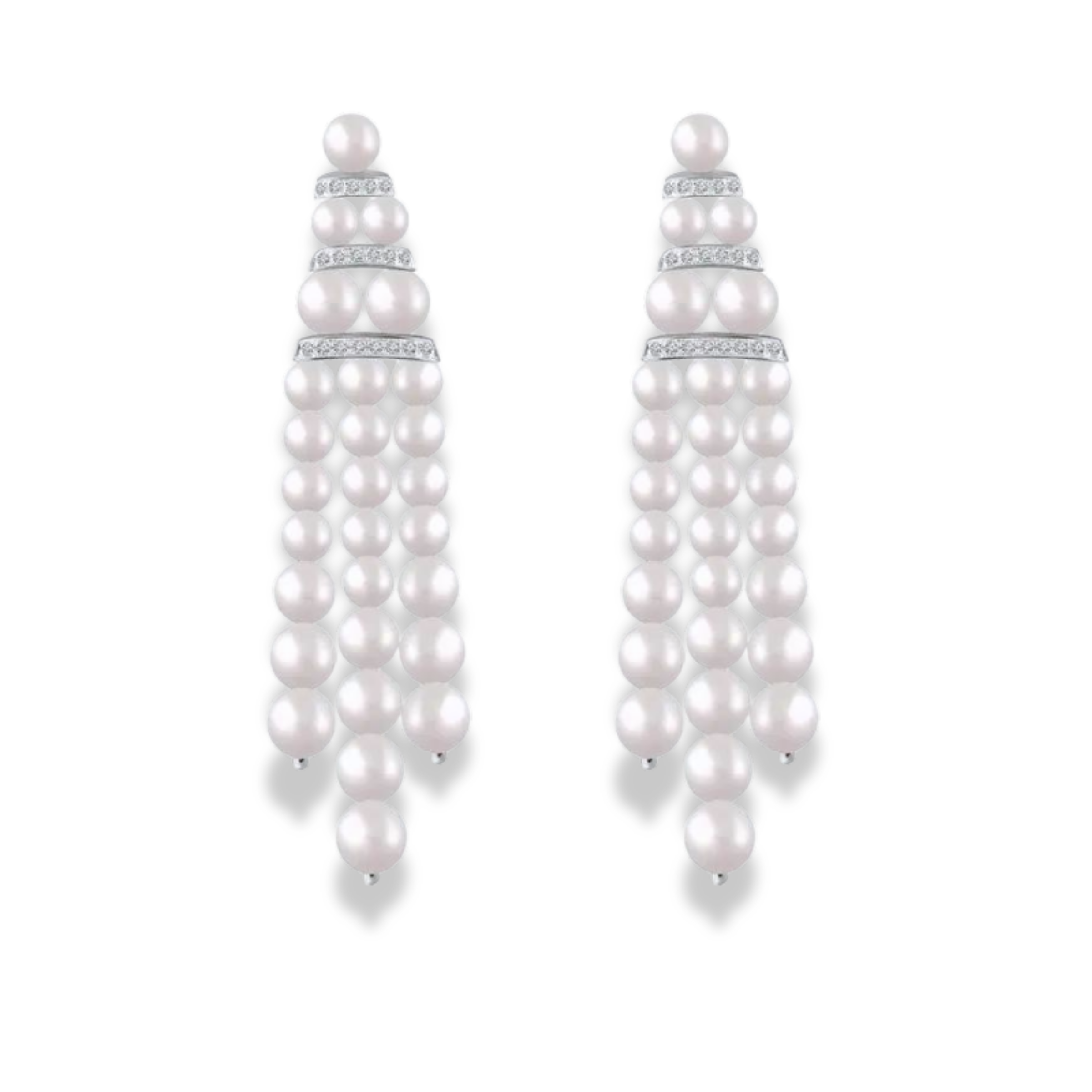 Chandlier Pearl Earrings