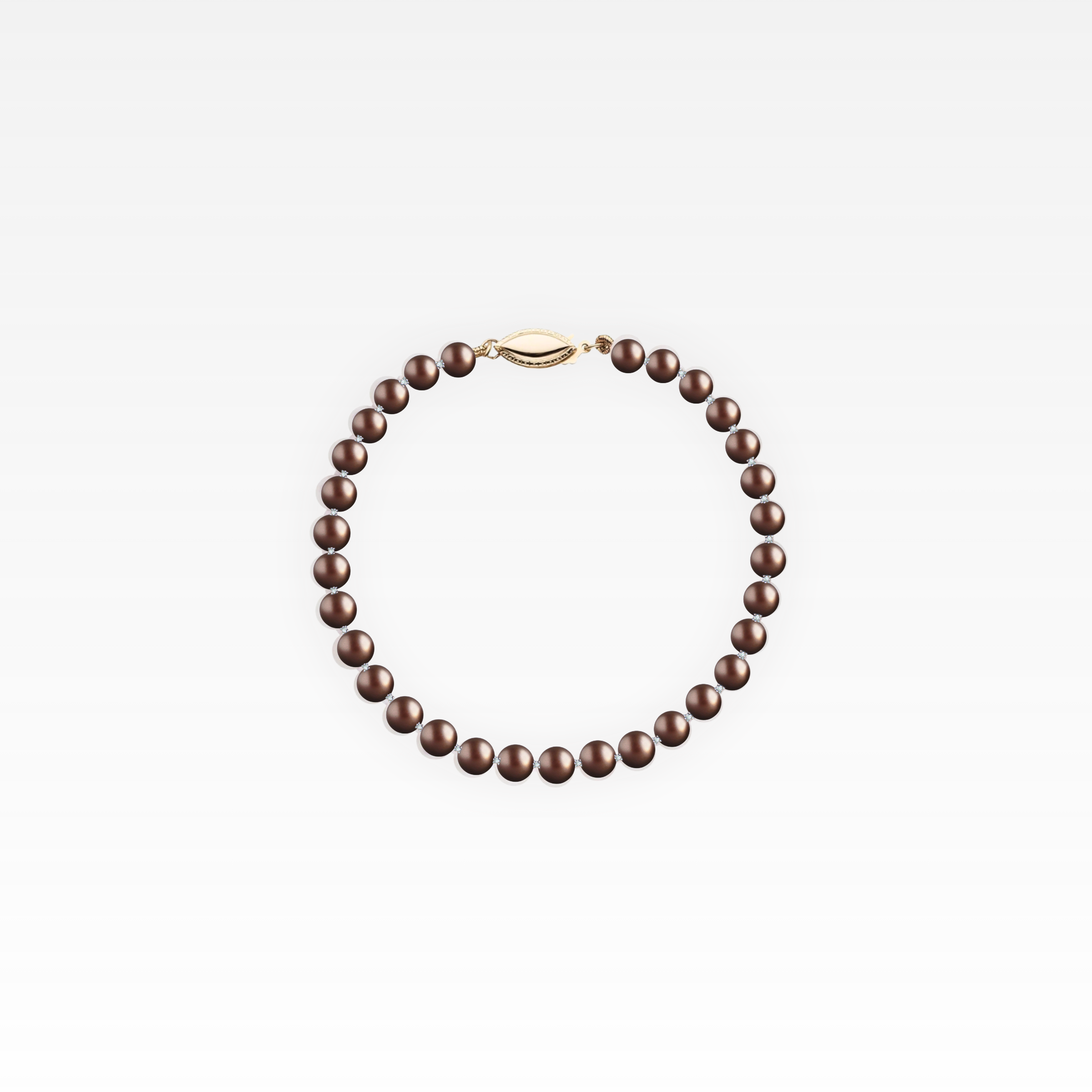 Chocolate Pearl Bracelet