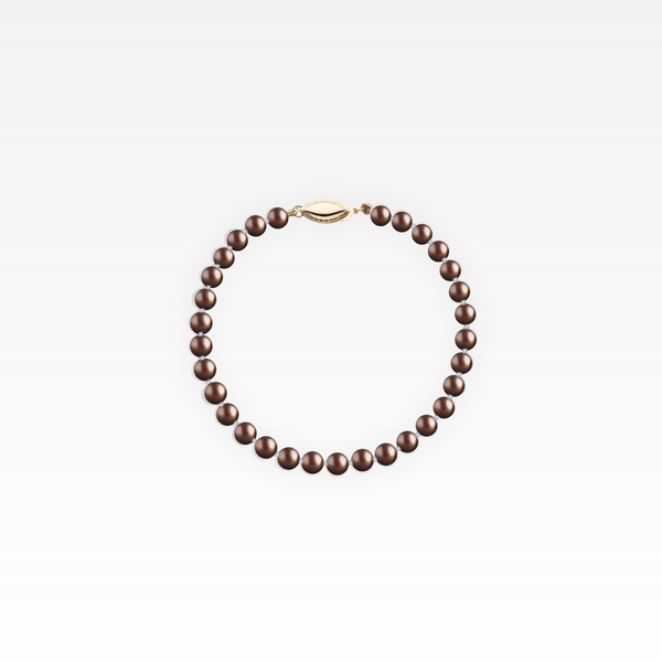 Chocolate Pearl Bracelet
