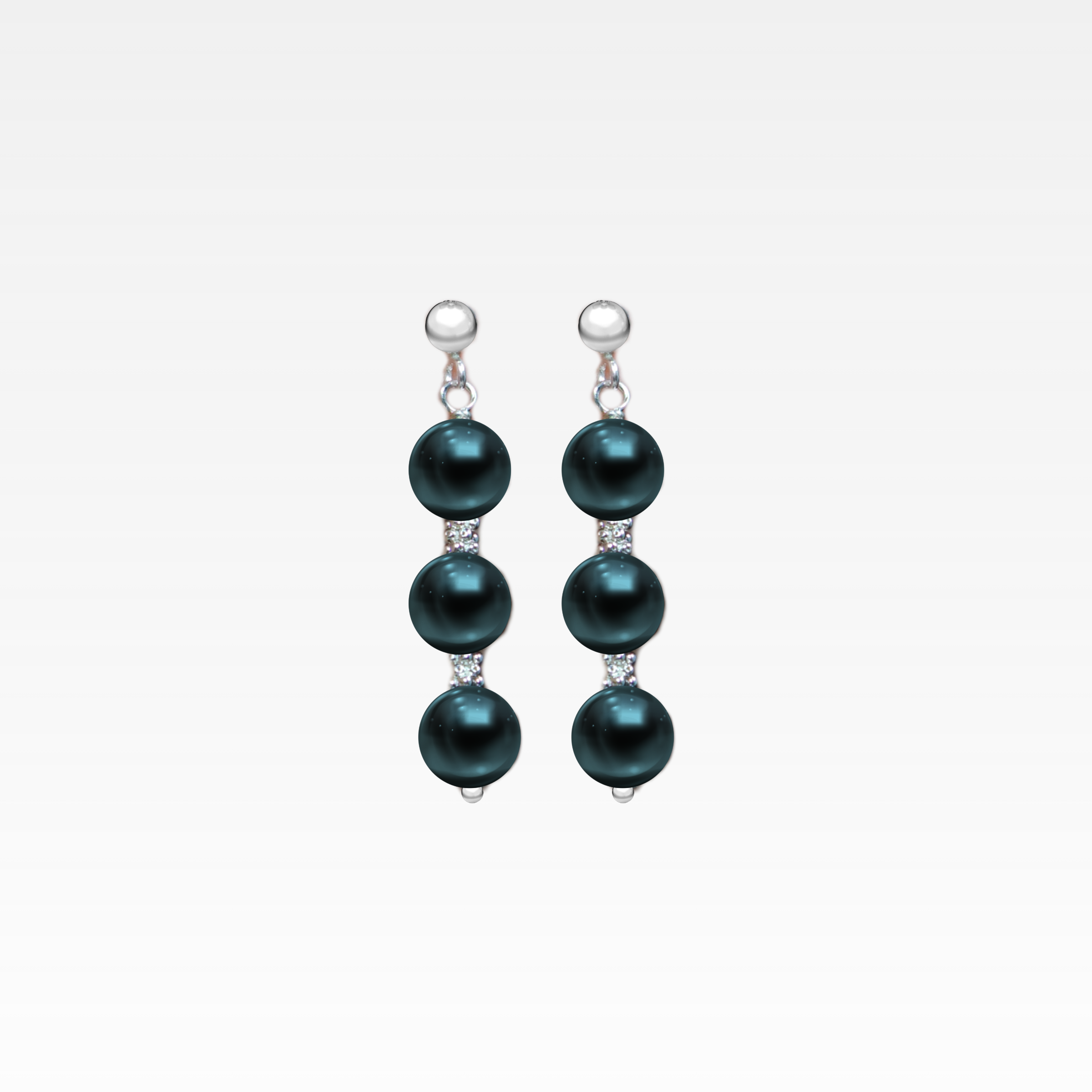 Black Pearl Earrings