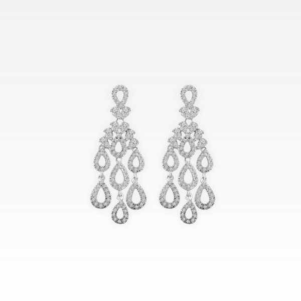 Chandelier Diamond Earrings